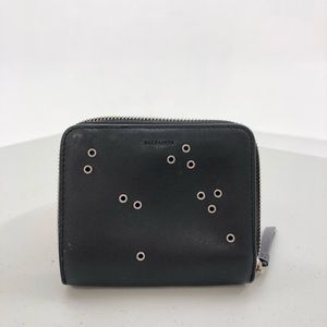 All Saint Black Wallet